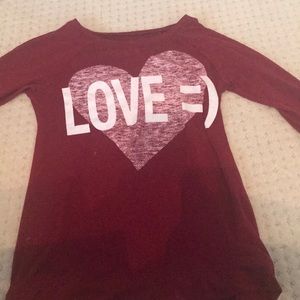 Children’s long sleeve sweater